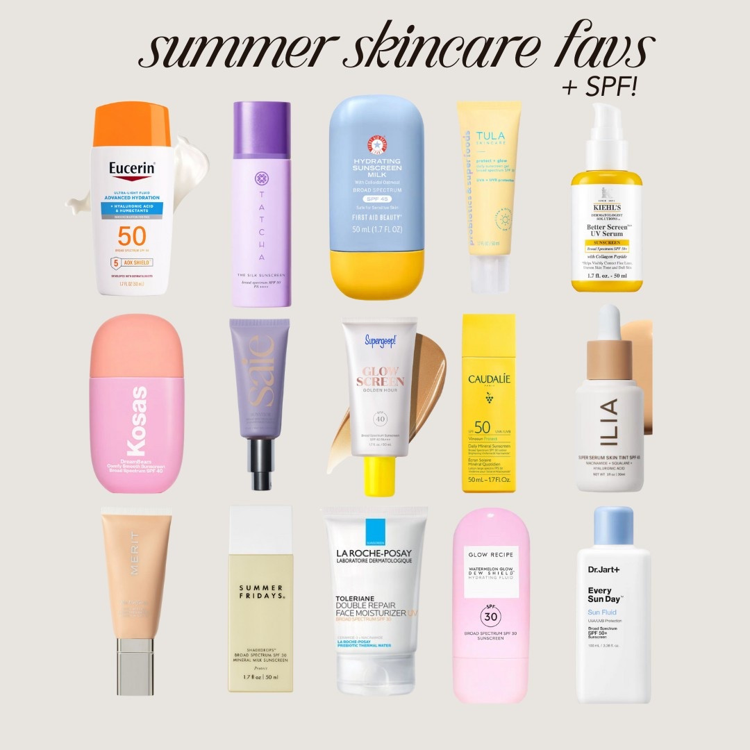 summer skincare favorites with SPF! love these products for that no makeup glow in the summer 

#LTKBeauty #LTKSwim #LTKSummerEdit