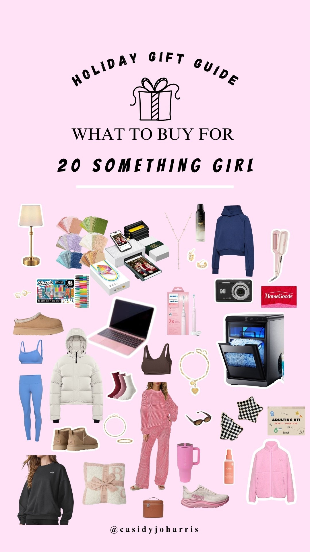 The ultimate Holiday Gift Guide for the 20-Something Girl is here! ✨ Whether she's into cozy loungewear (that pink set!), trending UGGs, the latest tech (Instax printer & laptop), or self-care essentials like the pink toothbrush and skincare—I've rounded up all the perfect, viral gifts! Tap to shop everything she actually wants this year!
Hashtags: #GiftGuide #GiftsForHer #20Something #HolidayShopping #TrendingGifts #AdultingKit #CozyVibes

#LTKHoliday