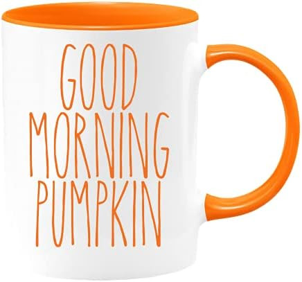 Dunn Inspired Good Morning Pumpkin Campfire Mug, Fall Mug, Fall Decor, 11 oz, Pumpkin Spice Latte... | Amazon (US)