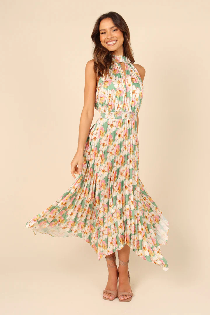Dominique Dress - Sage Floral | Petal & Pup (US)
