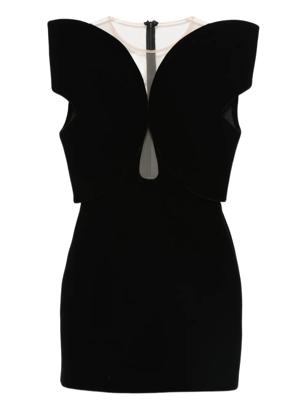 David Koma cut-out Mini Dress | Black | FARFETCH UK | Farfetch Global