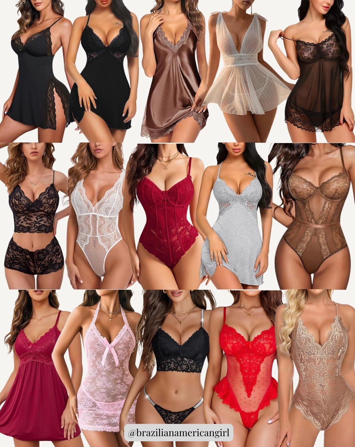 Amazon Lingerie

#LTKSeasonal #LTKBeauty #LTKootd