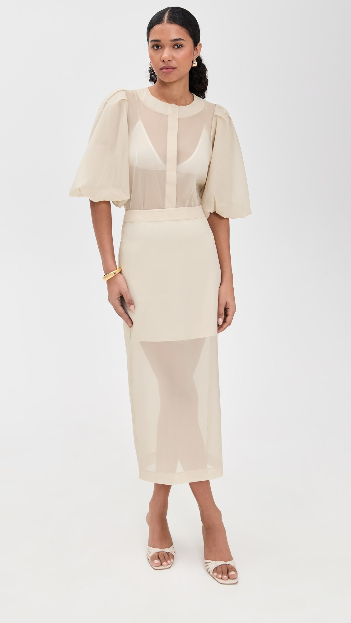 Olivia Organza Skirt | Shopbop