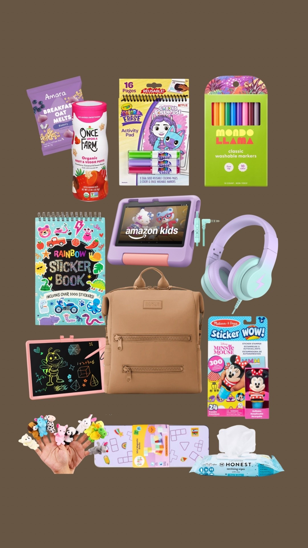 Airplane travel faves for our 3 year old! 