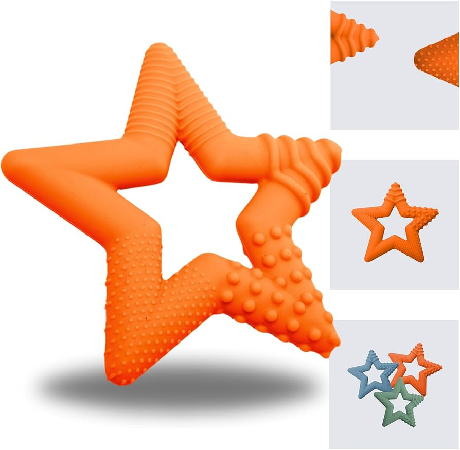 TalkTools Sensory Teeny Teether Star - Alternative to Thumb Sucking and Pacifiers, Enhances Oral ... | Amazon (US)