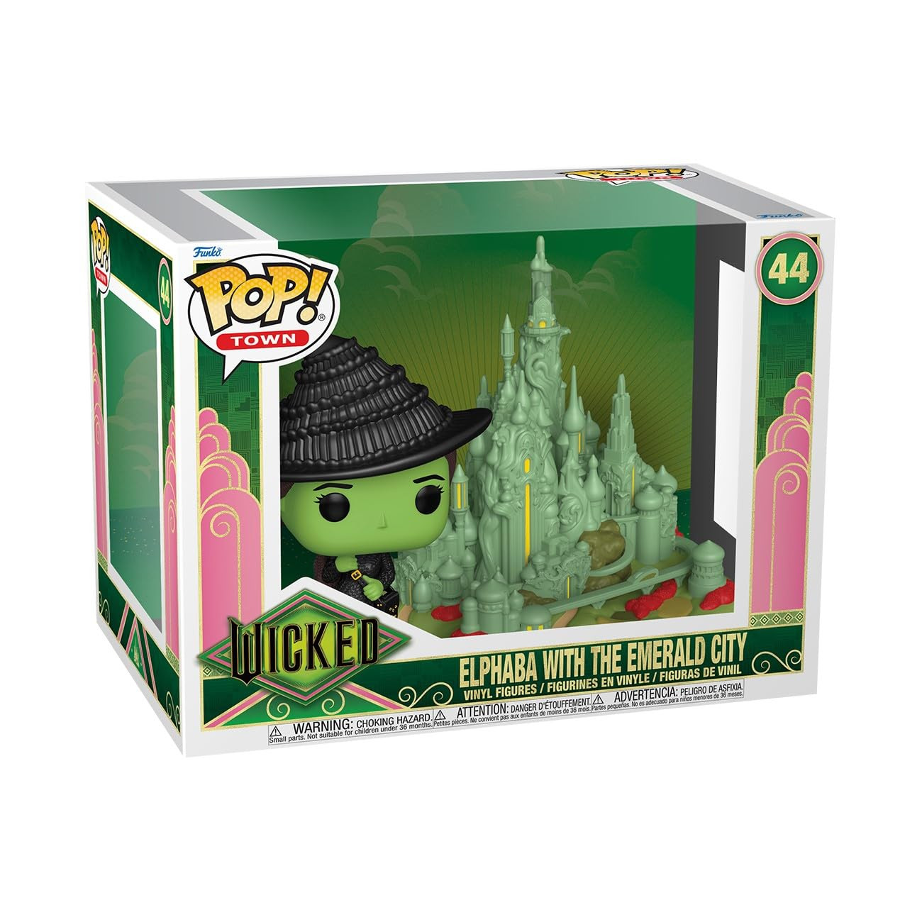 Funko Pop Town: Wicked - Elphaba with Emerald City - Collectable Vinyl Figure - Gift Idea - Offic... | Amazon (US)