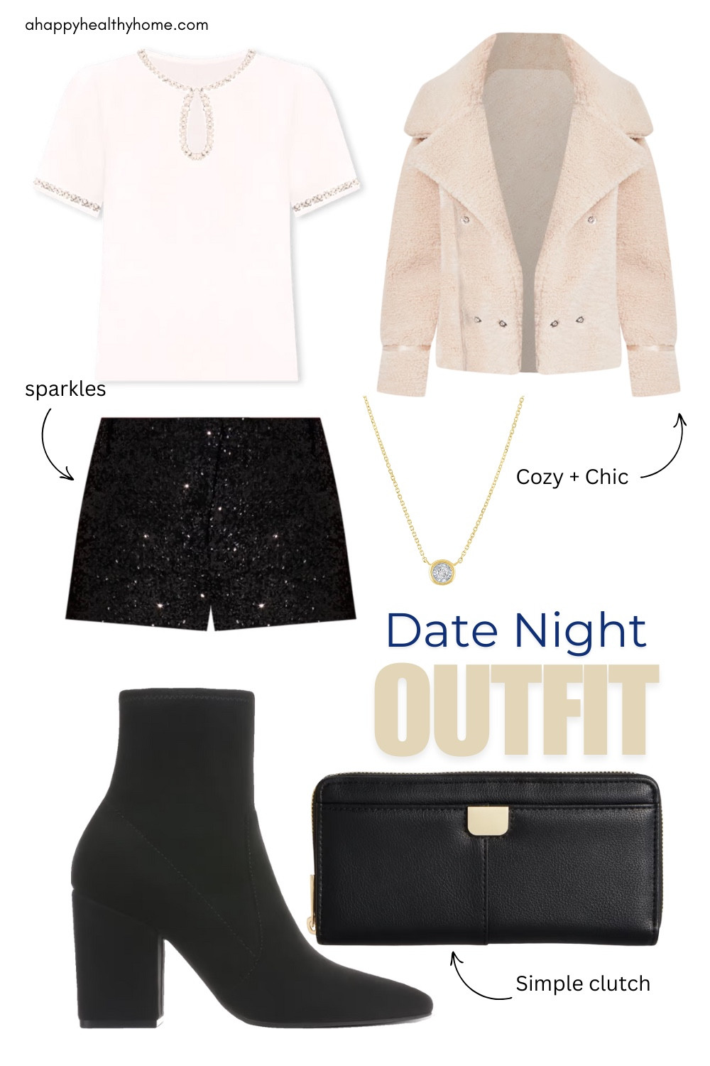 Date night outfit that is sparkly, simple and chic. 

#LTKStyleTip #LTKOver40 #LTKShoeCrush