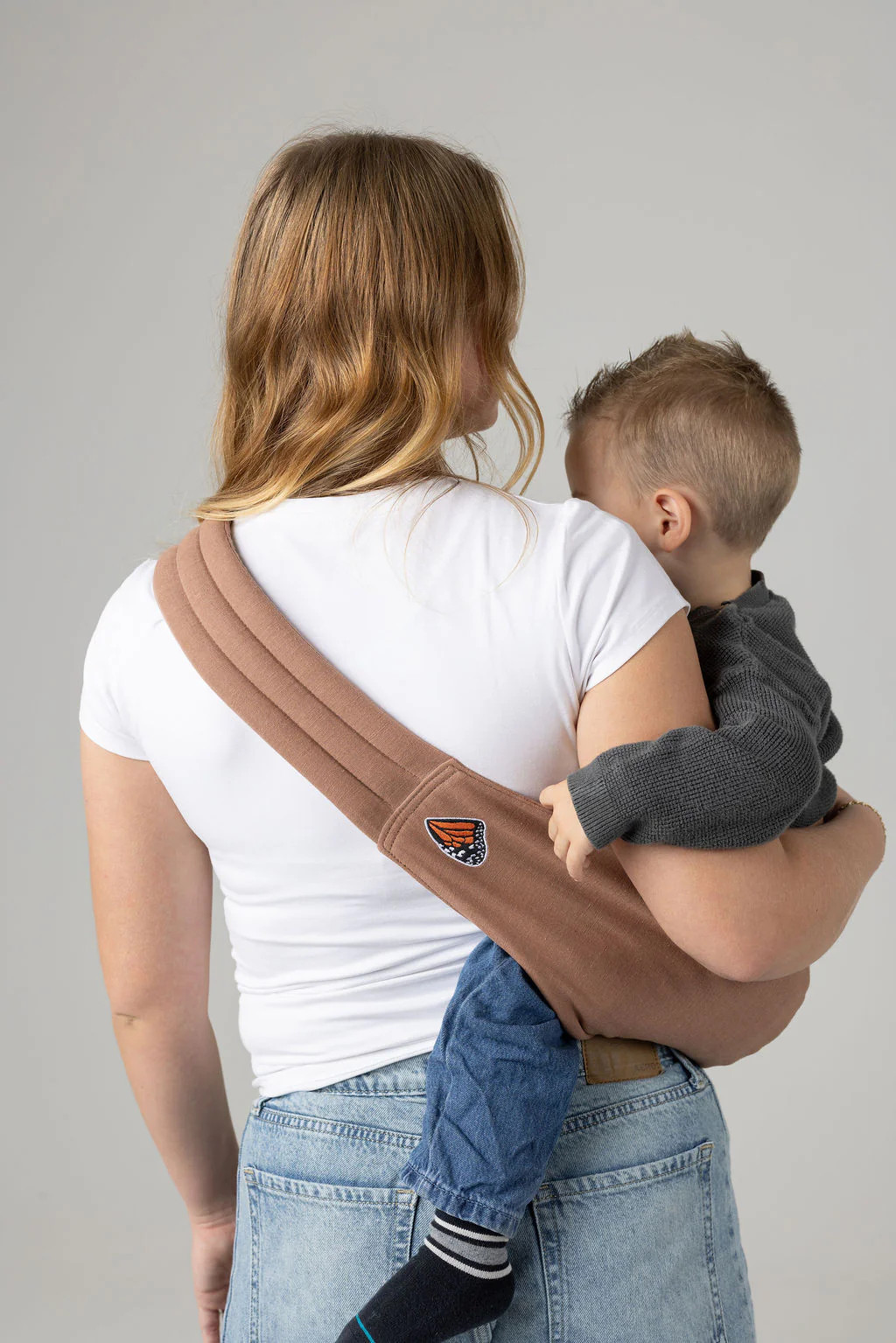The Monarch Toddler Sling - Mocha | Mabē
