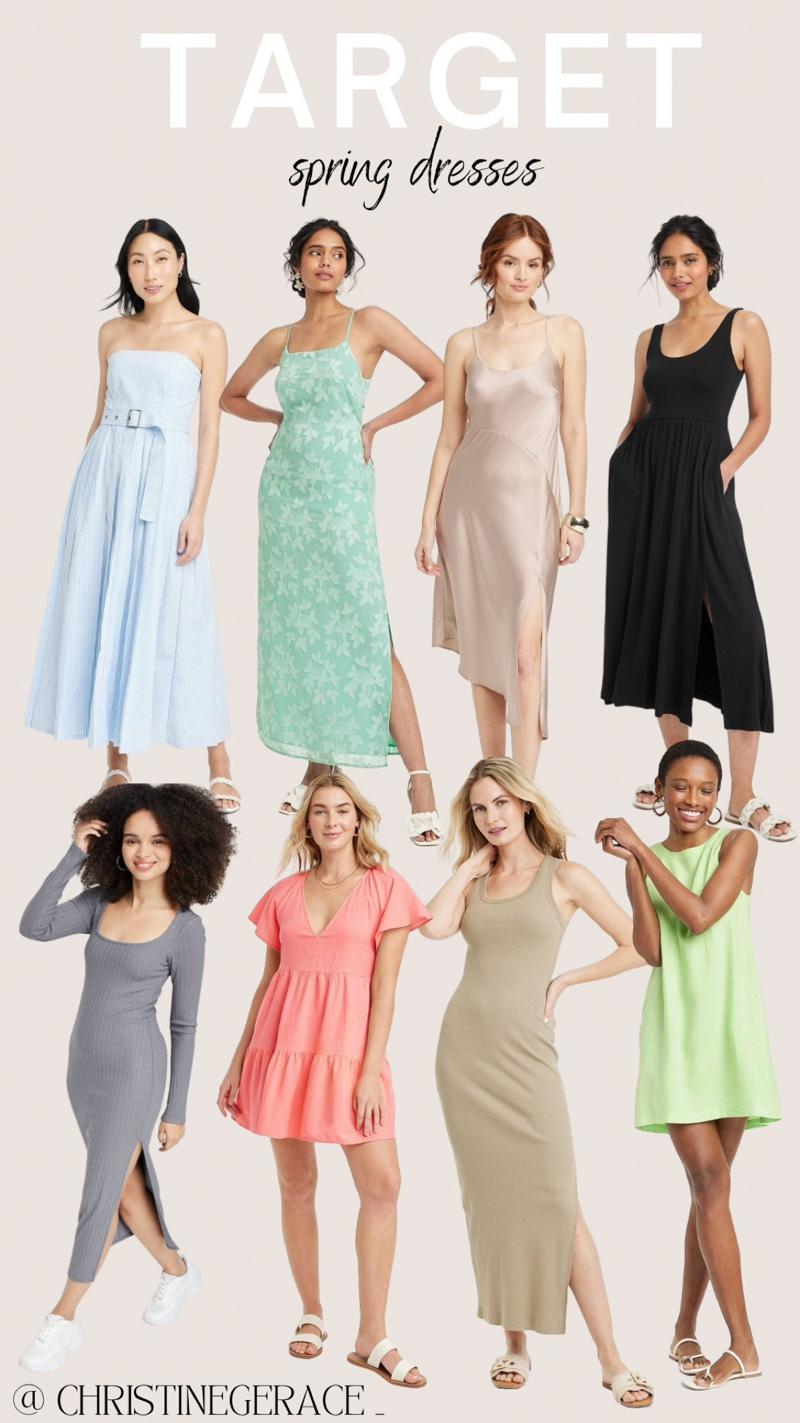 Target Spring dresses 

#LTKwedding #LTKxTarget #LTKsalealert