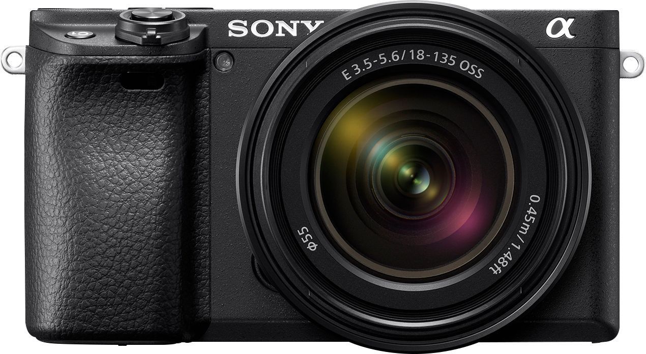 Sony Alpha a6400 Mirrorless 4K Video Camera with E 18-135mm f/3.5-5.6 OSS Lens Black ILCE-6400M/B... | Best Buy U.S.
