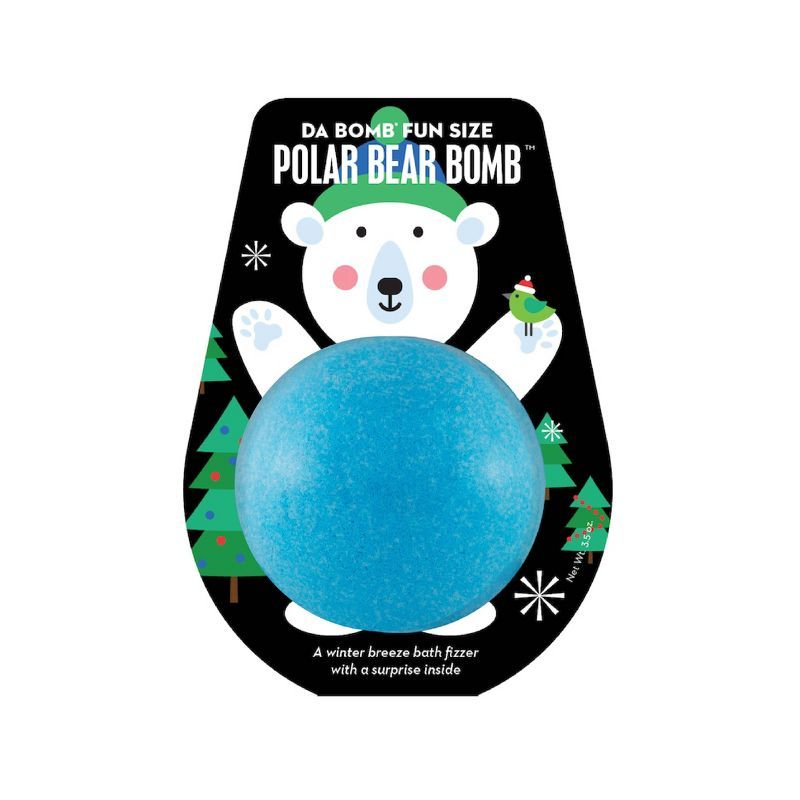 Da Bomb Bath Fizzers Polar Bear Fun Size Bath Bomb - 3.5oz | Target