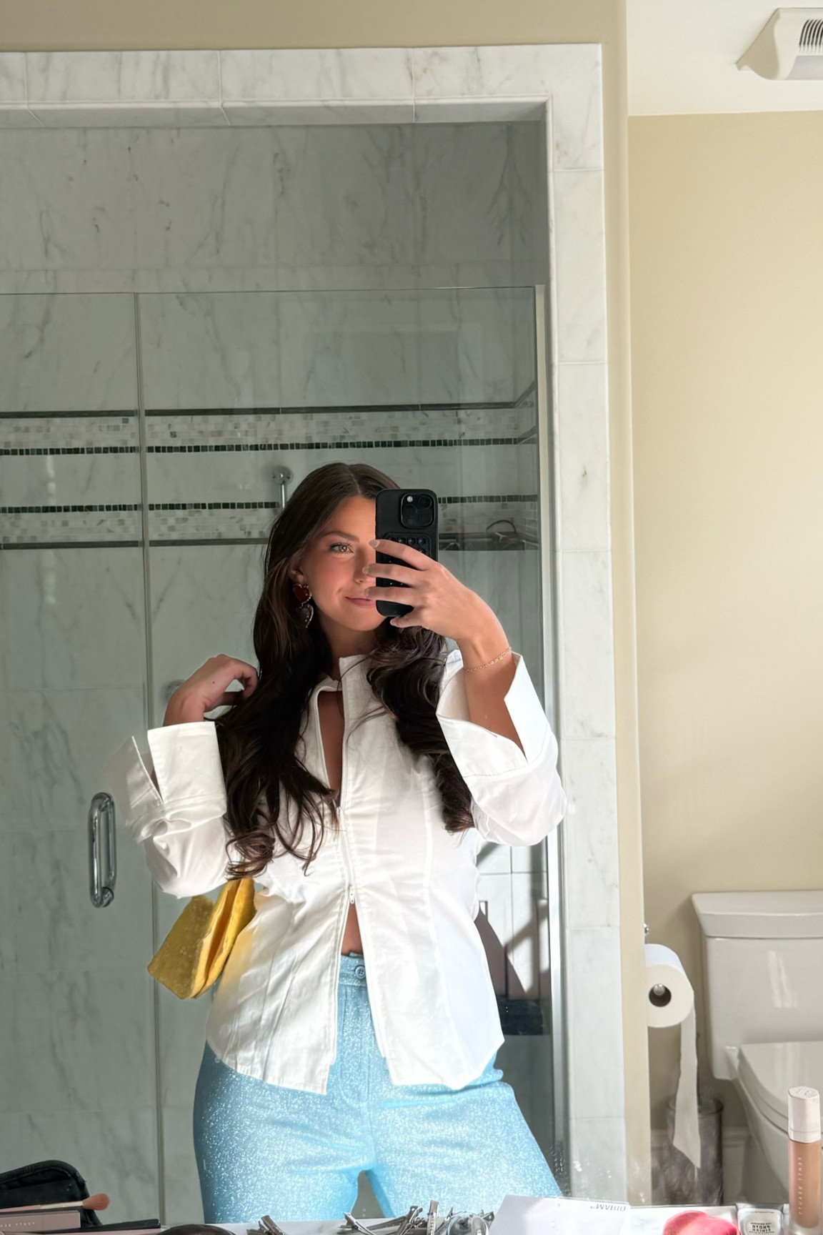 Pants linked from Amazon! Comes in a matching set and many colors 🩵 wearing medium! 


#LTKBeauty #LTKFindsUnder50 #LTKParties