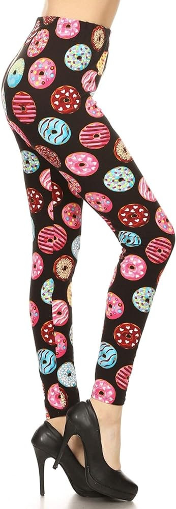 Leggings Depot High Waisted Camouflage & Multiple Print Leggings for Women - Reg, Plus, 1X3X, 3X5... | Amazon (US)