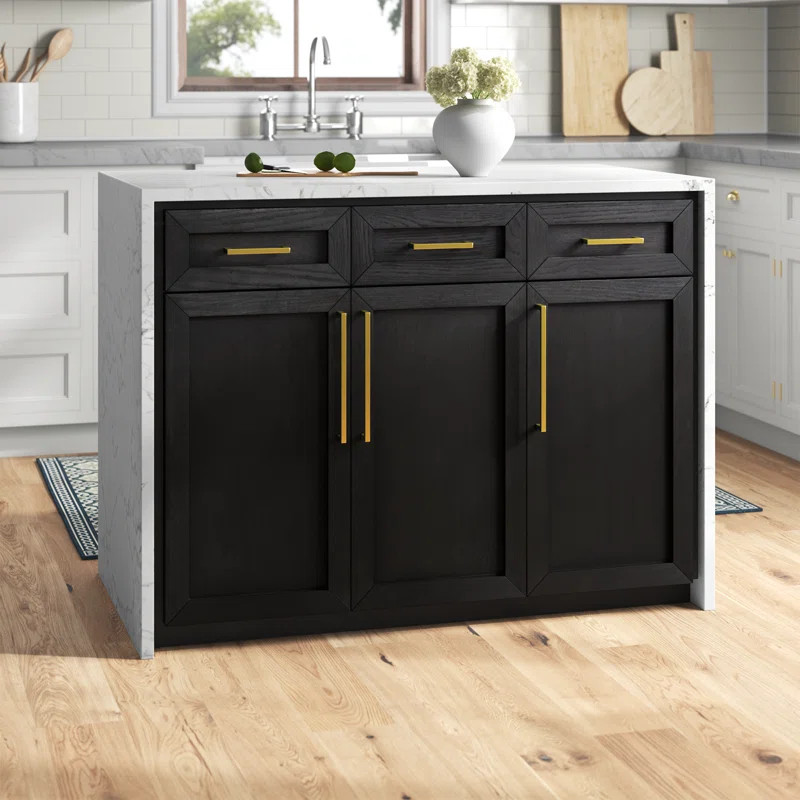 Lark Manor™ Aleata 48 Inch Kitchen Island & Reviews | Wayfair | Wayfair North America