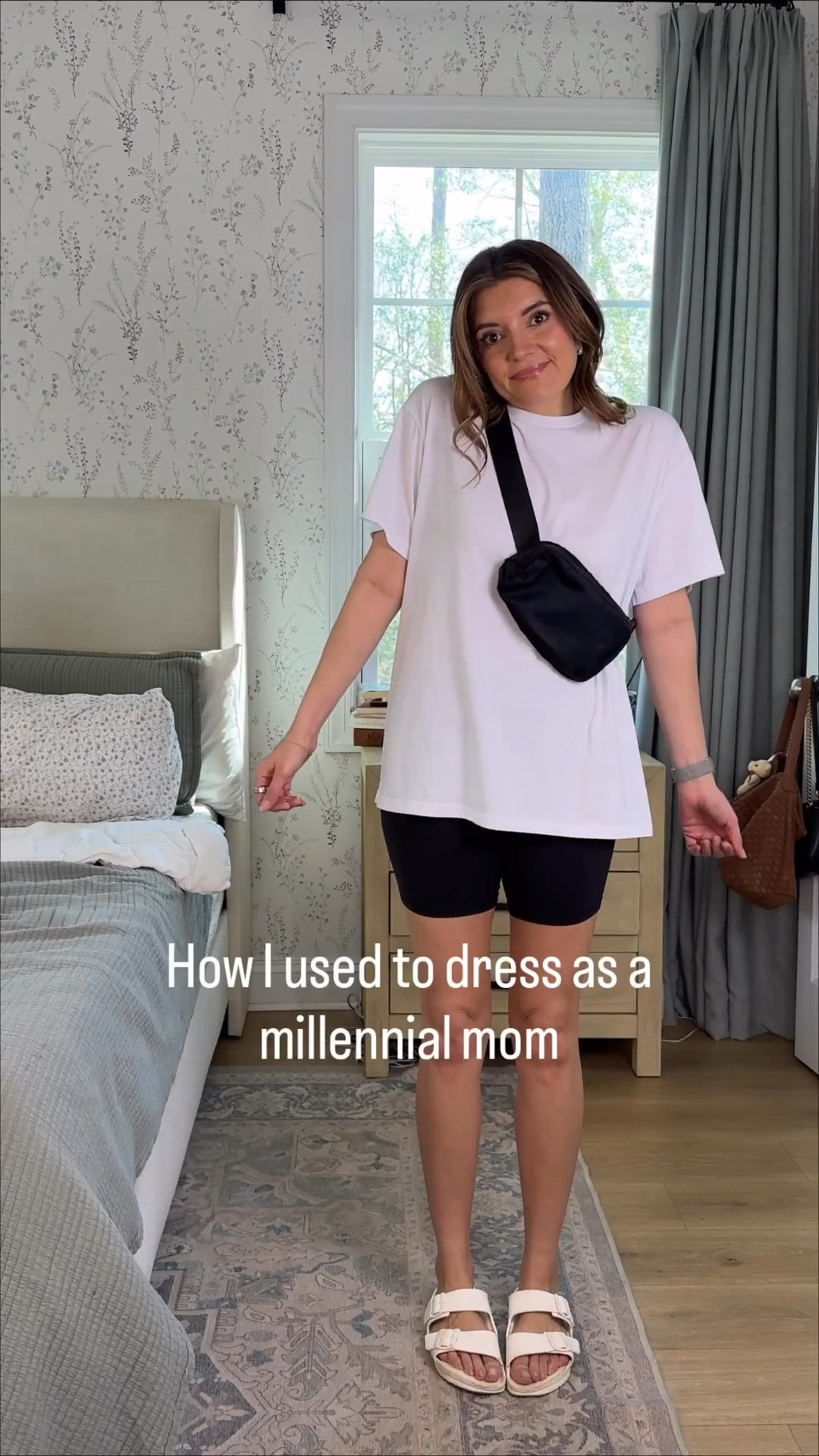 How I used to dress versus now. Millennial mom outfits. Spring outfits for moms, summer outfit ideas from Amazon. I’m 5’7” and typically a size small or 4. 

#LTKOver40 #LTKSaleAlert #LTKTall
