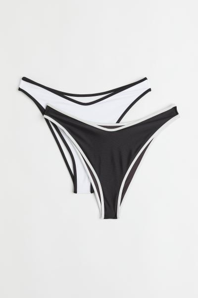 2-pack Bikini Bottoms | H&M (US + CA)