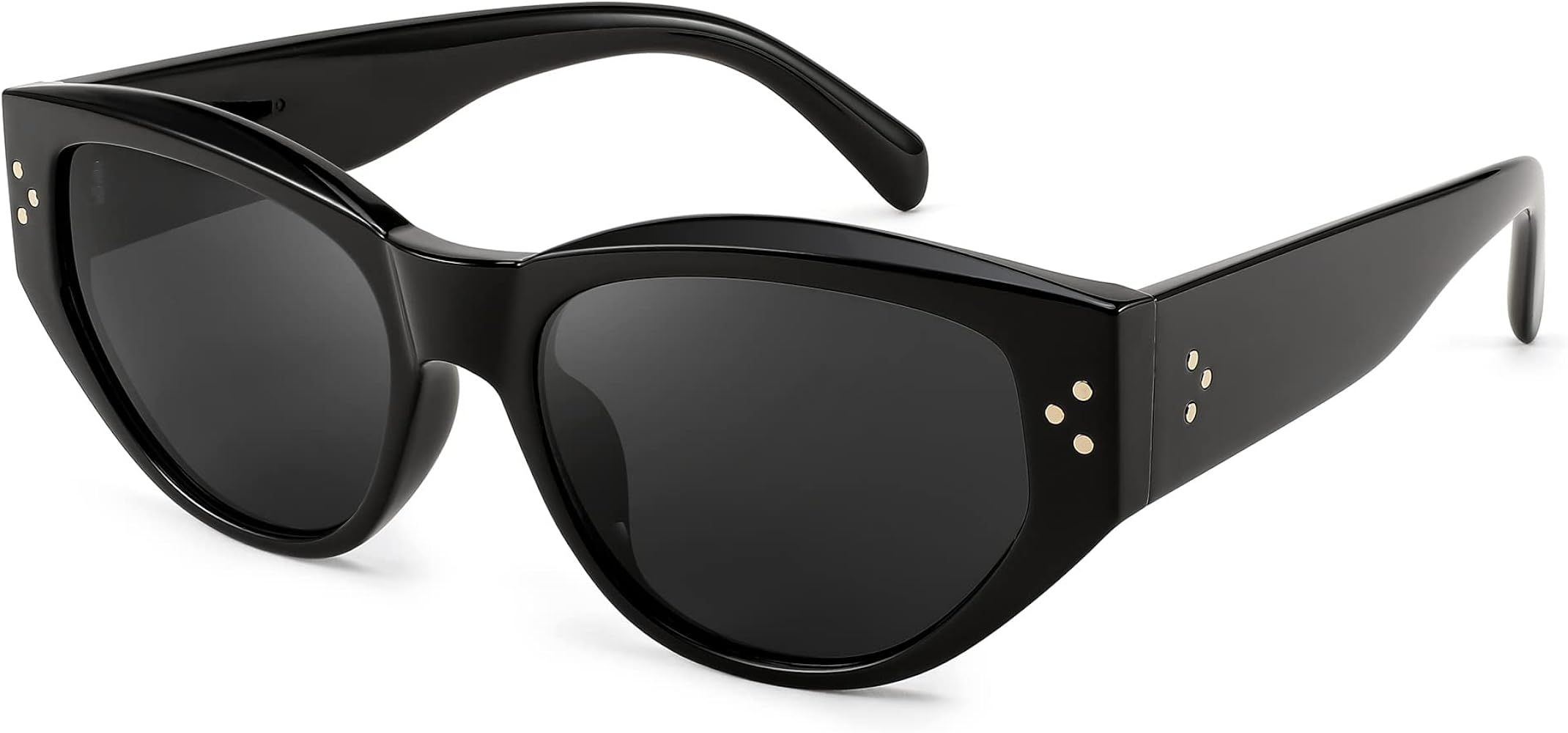 FEISEDY Sunglasses Womens, Retro Cat Eye Sunglasses, Fashion Vintage Cute Stylish UV400 Sunnies B... | Amazon (US)