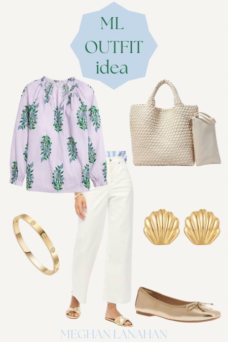 Spring outfit idea with the cutest top and jeans from Jcrew factory! Accessorized from Amazon  

#LTKitbag #LTKfindsunder50 #LTKstyletip