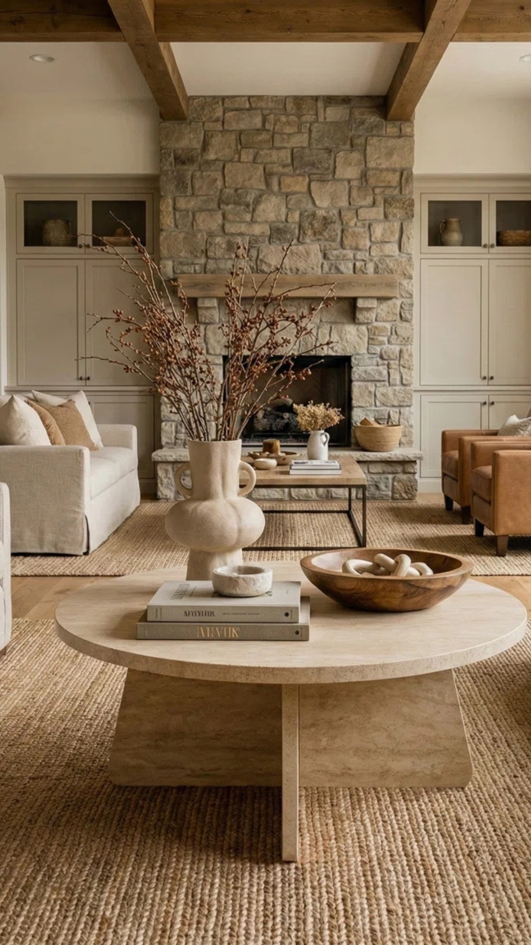 This travertine look round coffee table is the perfect statement piece for an organic modern living room.
🤍 The soft stone finish + clean shape gives that high-end, designer look without the designer price.

It blends effortlessly with neutral decor, cozy textures, and warm wood tones, making your space feel calm, elevated, and curated.

Perfect for coffee table styling with books, ceramics, and natural accents for that Pinterest-worthy living room aesthetic.

Shop on Wayfair ✨

#LTKHome #LTKSaleAlert #LTKdayinmylife