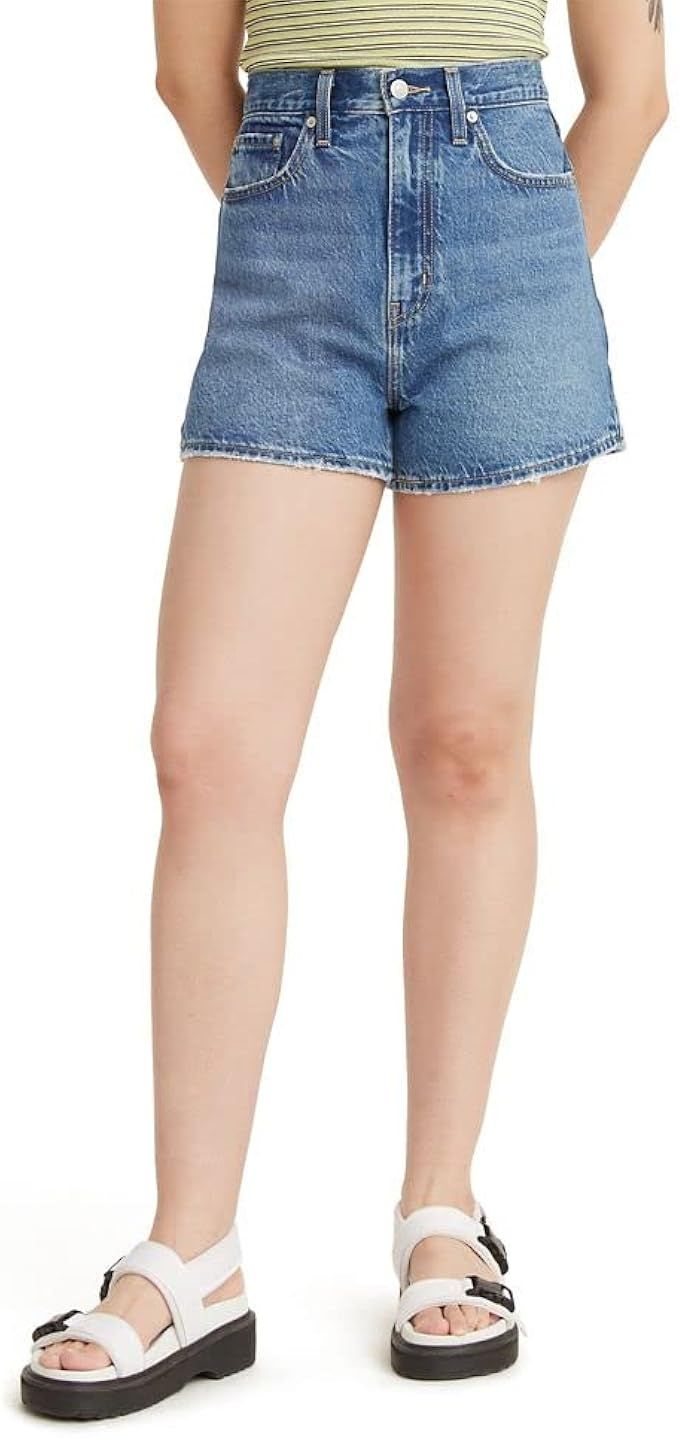 Levi's Women's Premium High Loose Shorts | Amazon (US)