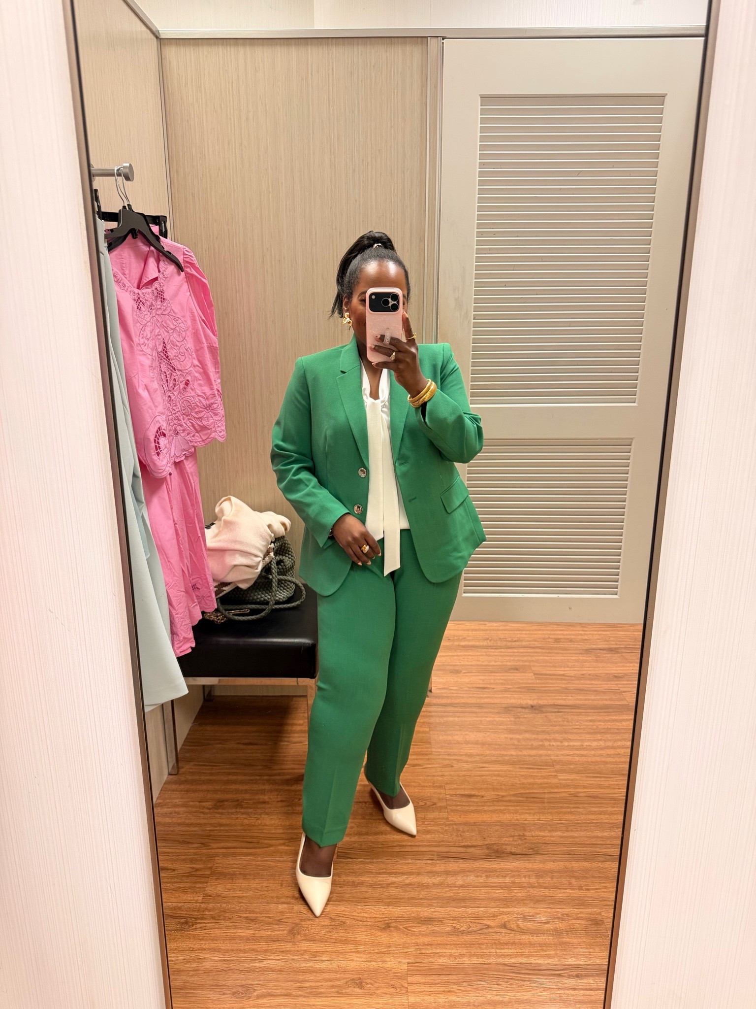 Spring workwear outfits 
Women’s suit separates
Outfit from @Belk and loving this color of green! Linking petite and plus size!

#LTKootd #LTKgrwm #LTKWorkwear