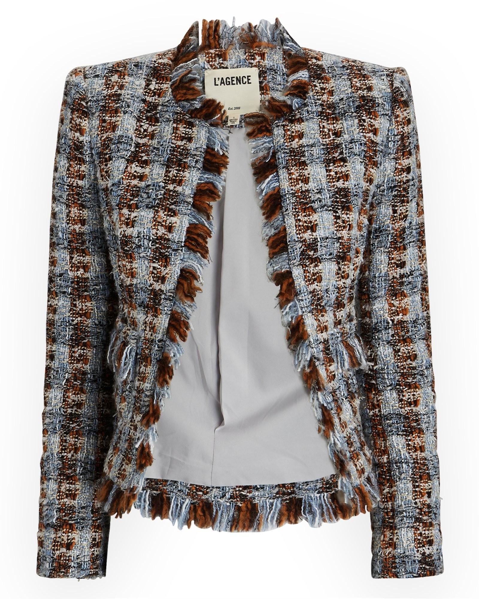Angelina Fringed Blazer | INTERMIX