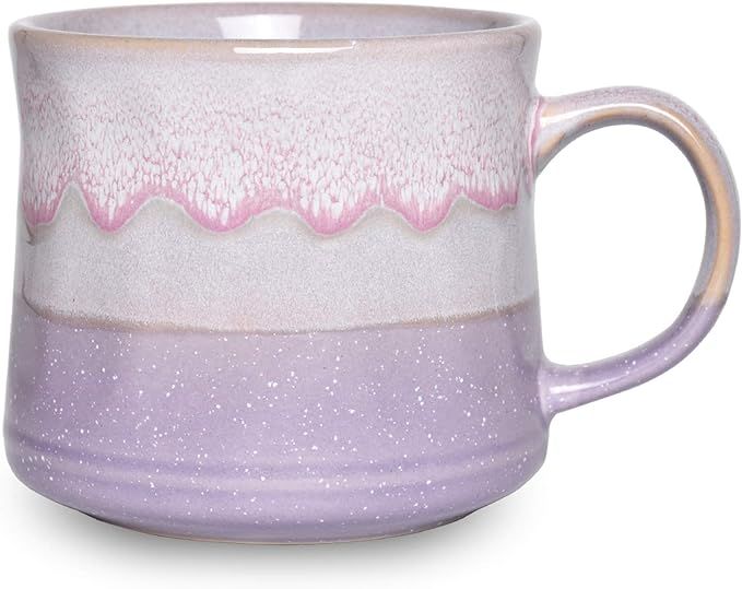 Bosmarlin Large Ceramic Coffee Mug, Big Tea Cup, 7 Colors to Choose, 21 Oz, Dishwasher and Microw... | Amazon (US)