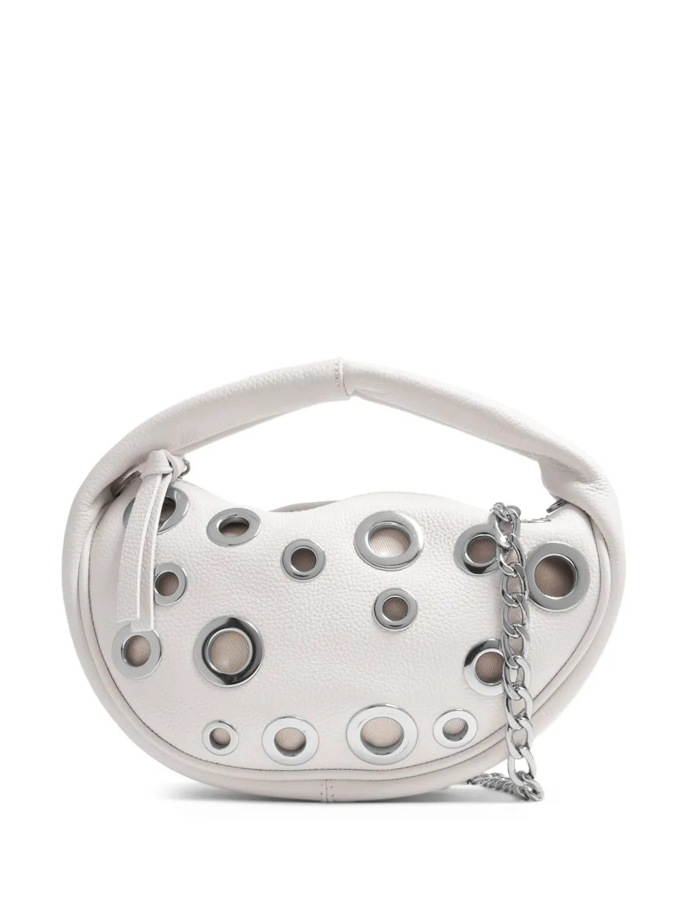 eyelet-embellished leather mini bag | Farfetch Global