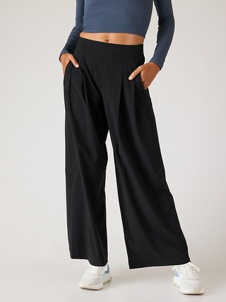 Brooklyn Heights High Rise Wide Leg Pant | Athleta