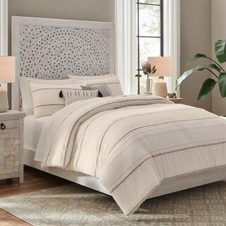 Home Decorators Collection Chennai Whitewash King Bed HD-2021 - The Home Depot | The Home Depot