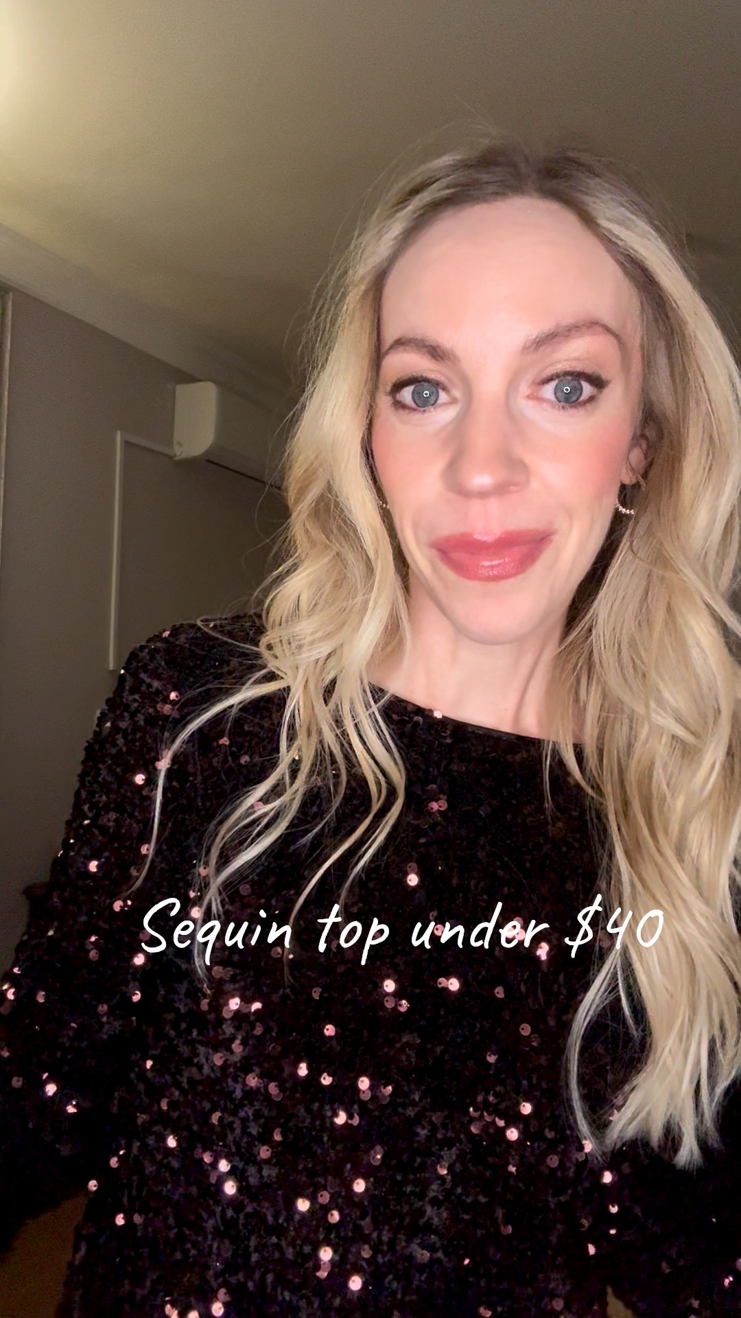 Sequin top under $40 - perfect for New Year’s Eve! 

#LTKHoliday #LTKFindsUnder50 #LTKSaleAlert