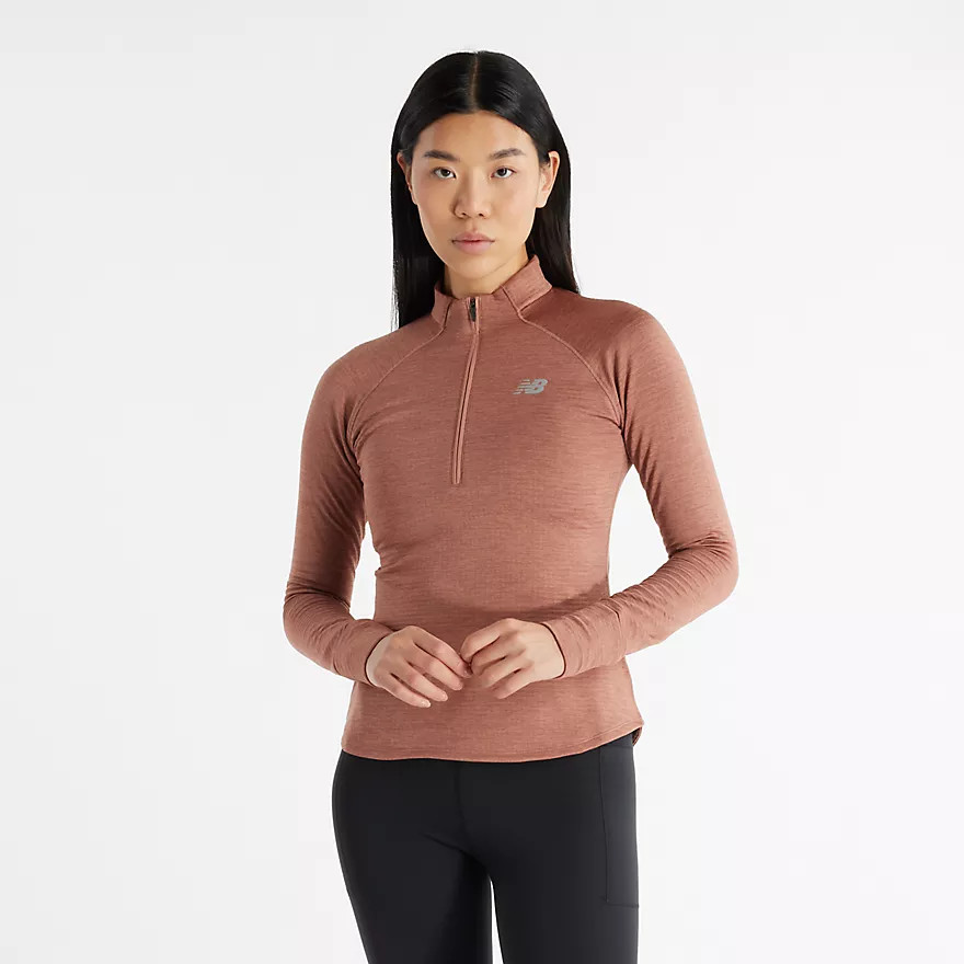 Athletics Heat Grid 1/2 Zip | New Balance Athletics, Inc.
