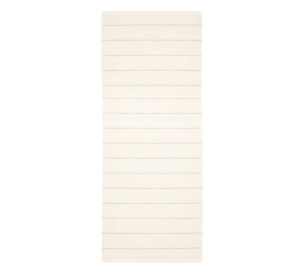 Pappelina Carl Striped Reversible Outdoor Rug | Pottery Barn (US)