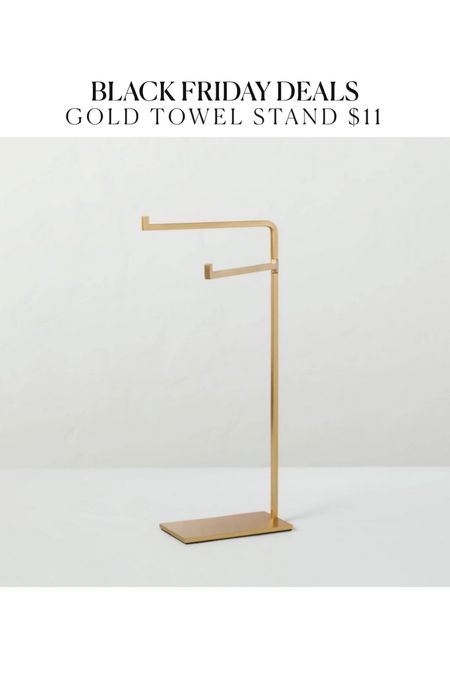 Gold towel stand only $11!

Brass towel holder, hand towel stand , gold bathroom accessories organization  

#LTKstyletip #LTKhome #LTKsalealert