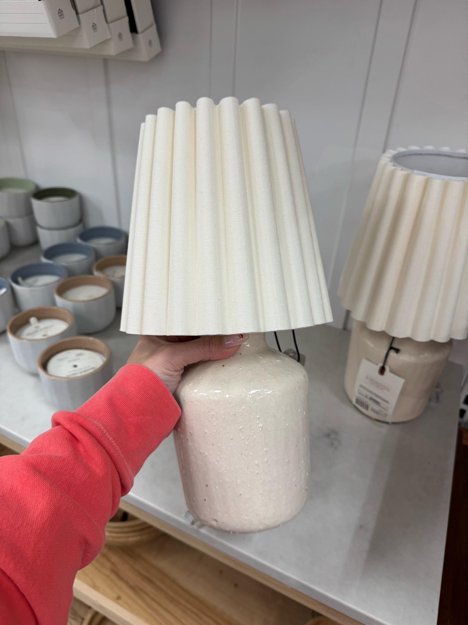 This pleated shade 😍 absolutely love! Perfect for laundry room or small nightstand!

#LTKHome #LTKMostLoved #LTKFindsUnder50