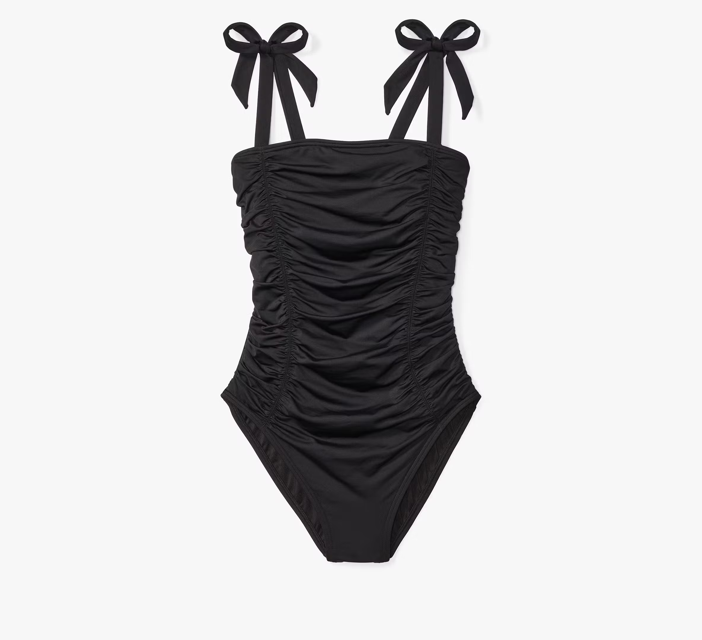 Kate Spade Shirred One Piece, Black - XS | Kate Spade (US)
