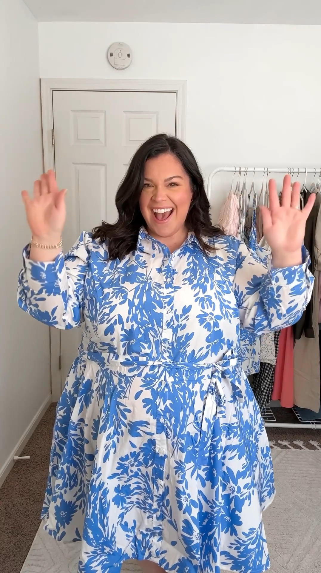 Loving these target spring dresses so much!! I’m in a 3x for the button up and 2x for the sleeveless one. Both fit really well, go with your true size in the button up one, but I’d prob size up in the tank dress to give myself a little more room. 

#LTKStyleTip #LTKFindsUnder50 #LTKPlusSize