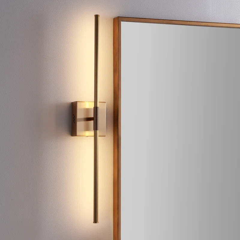 Orren Ellis Gallatin 1 - Light LED Dimmable Armed Sconce & Reviews | Wayfair | Wayfair North America
