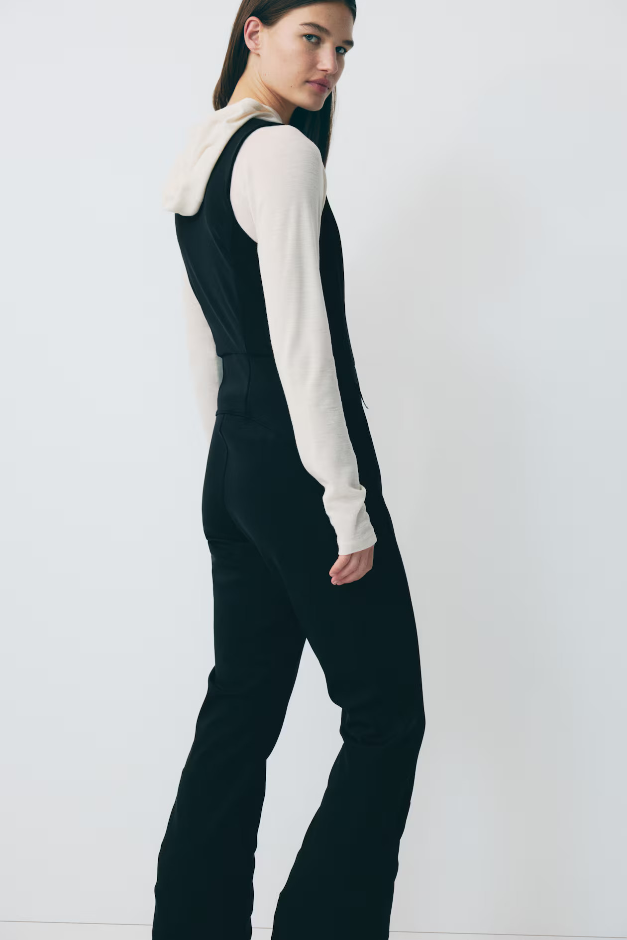 Brushed-inside ski bib trousers | H&M (UK, MY, IN, SG, PH, TW, HK)