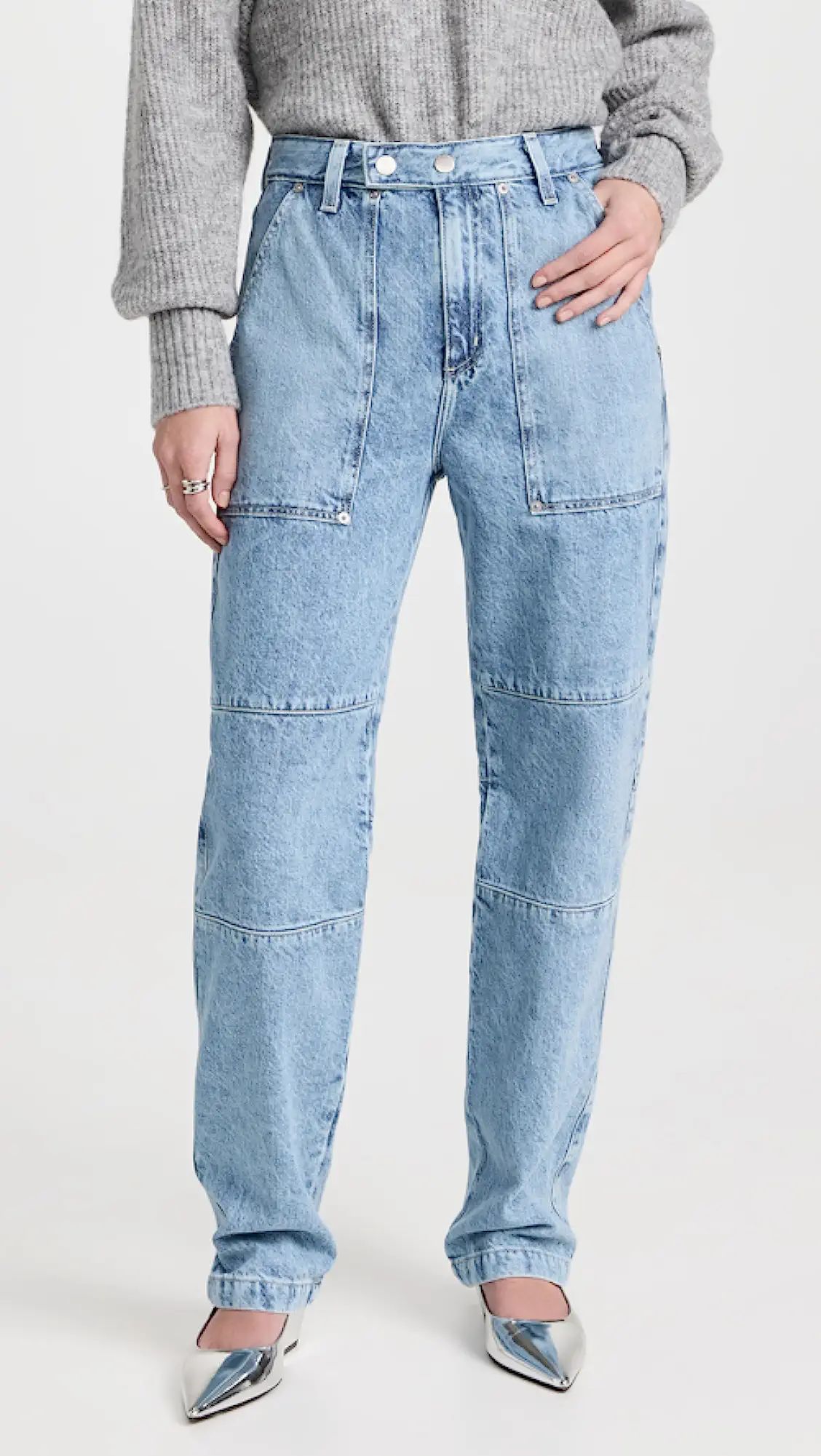 Clove Workwear Relaxed Straight Jeans | Shopbop