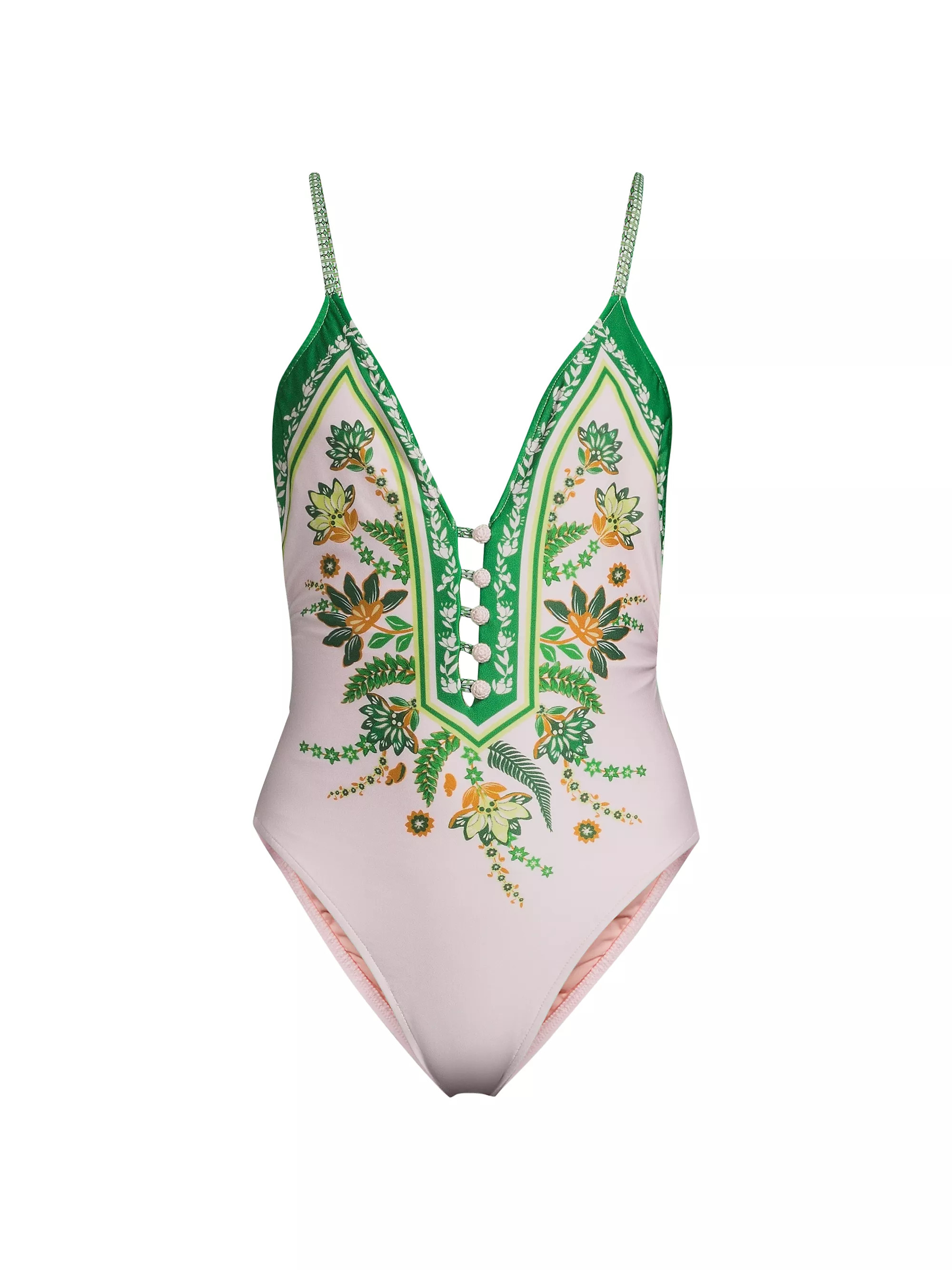 Ana Tapestry One-Piece Swimsuit | Saks Fifth Avenue