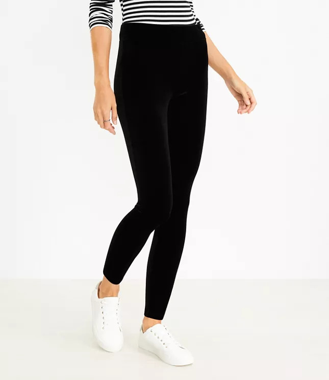 Velvet Leggings | LOFT