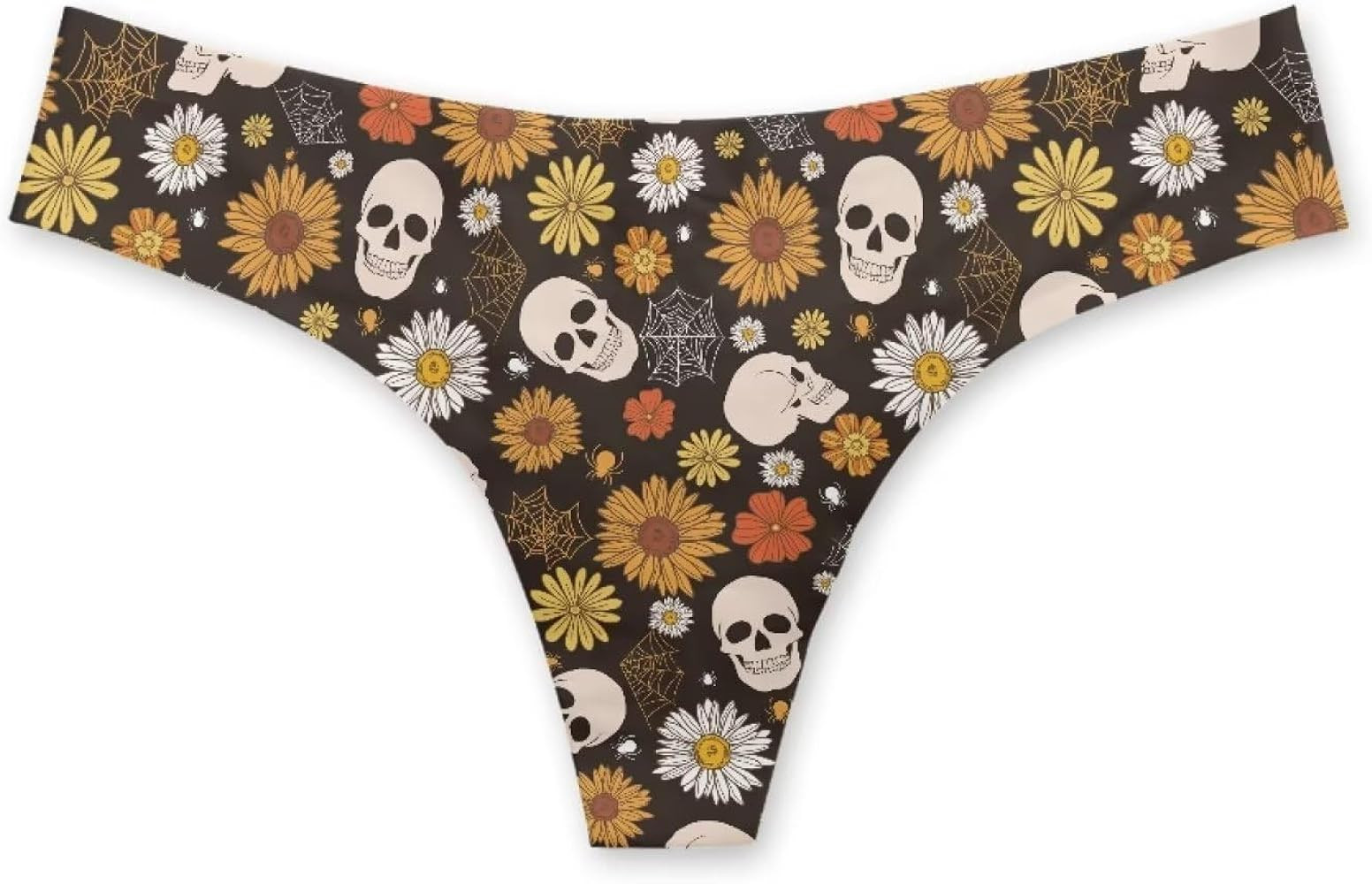 Black Cat Thong for Women Cat Printed No Show Underwear 3D Print Low Waist Seamless Thong Pack Se... | Amazon (US)