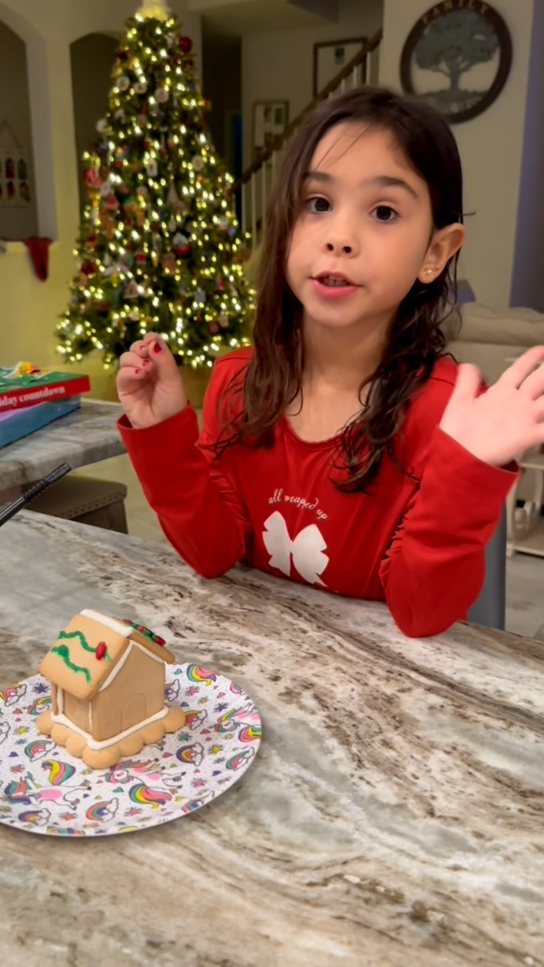 Gingerbread house decorating and hot cocoa night. I love that these houses were already pre built, takes the hassle out of it. These cocoa bombs were so fun with the color changing powder. My kids loved it all! 

#LTKHoliday #LTKKids #LTKdayinmylife