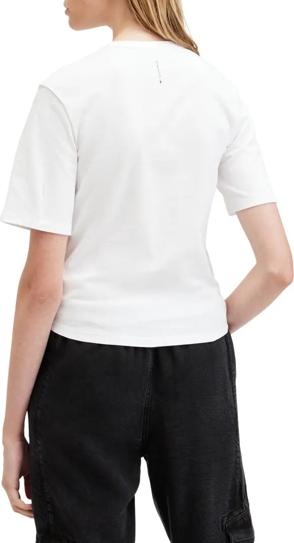 AllSaints Gia Ruched T-Shirt | Nordstrom | Nordstrom