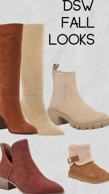 Boots boots and boots! 

#booties
#dsw 
#boots

#LTKunder100 #LTKSeasonal #LTKshoecrush