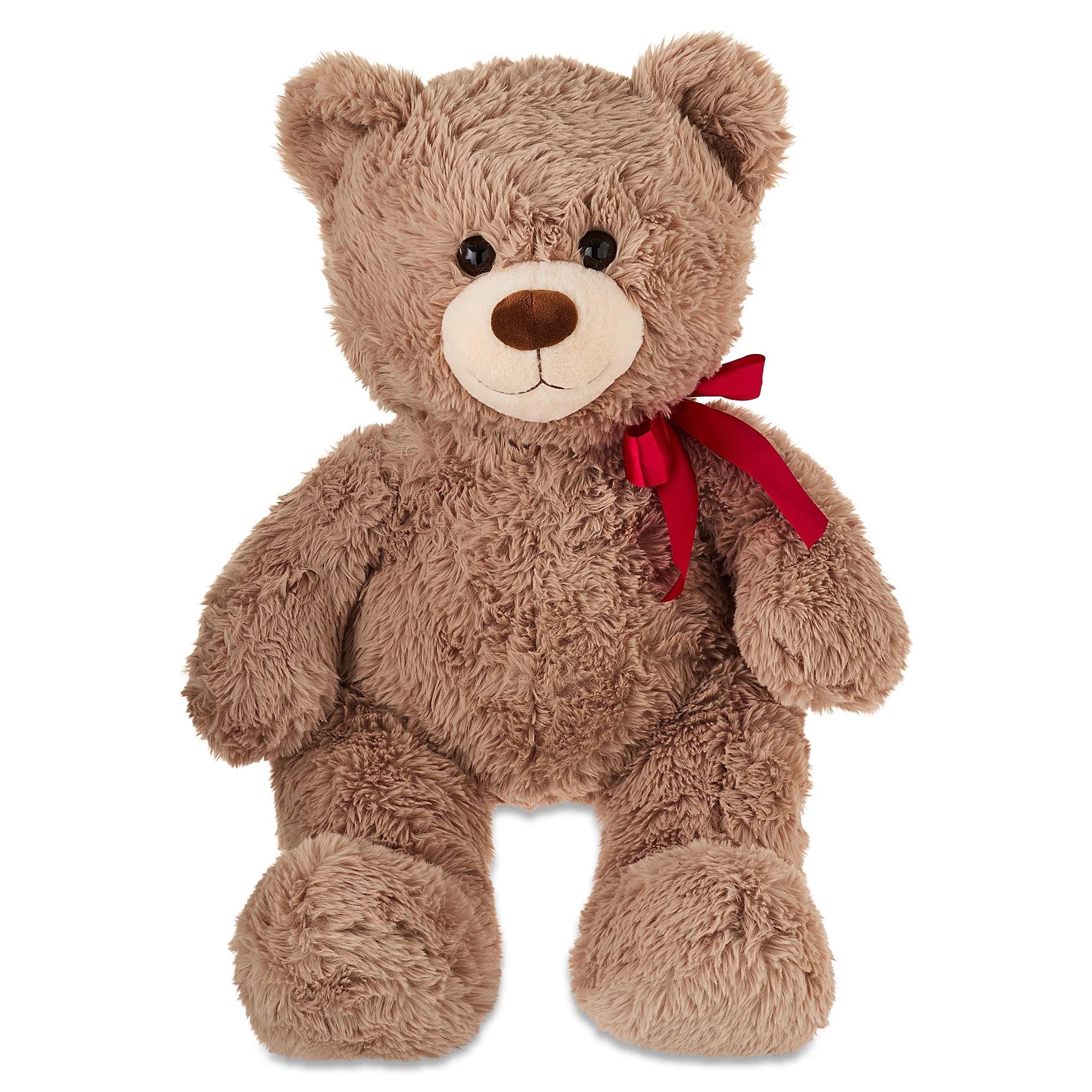 Jumbo Bear Plush, Tan, 28", Valentine's Day by Way To Celebrate | Walmart (US)