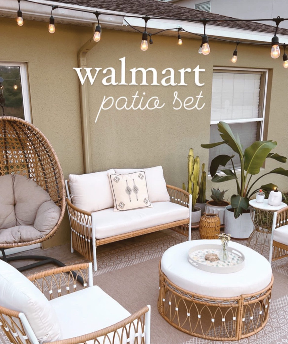 Walmart patio set 

#LTKfamily #LTKsalealert
