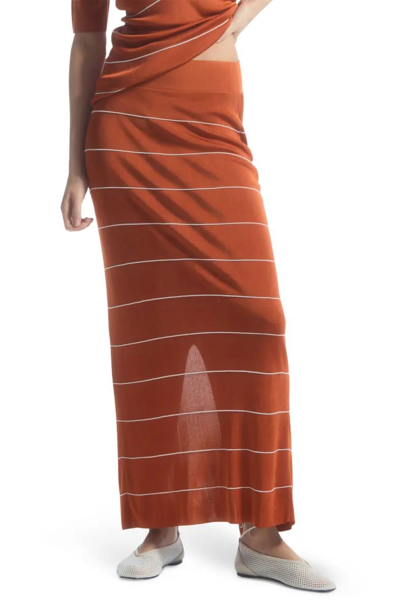 COS Stripe Knit Maxi Skirt | Nordstrom | Nordstrom