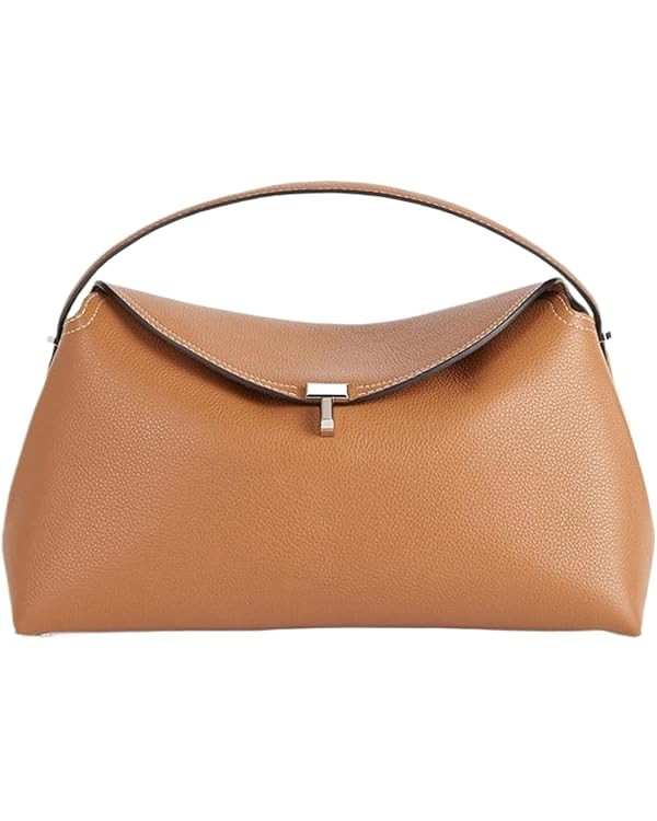 Hand-held Crossbody Large Capacity Commuting Women's, Cowhide Single Shoulder Armpit | Amazon (US)